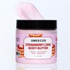XMEECOS Body Butter| Moisturizing| Smoothing| Cruelty-free| Gentle| Great for dry skin| New Sweet Flavors (One Size, Strawberry Cake)