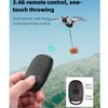 164ft Drone Airdrop System, 2.4G Drone Clip Remote Control Object Launcher, Holds up to 1.65lb Universal Drone Thrower Remote Control Dispenser Delivery Kit Drone Drop Release