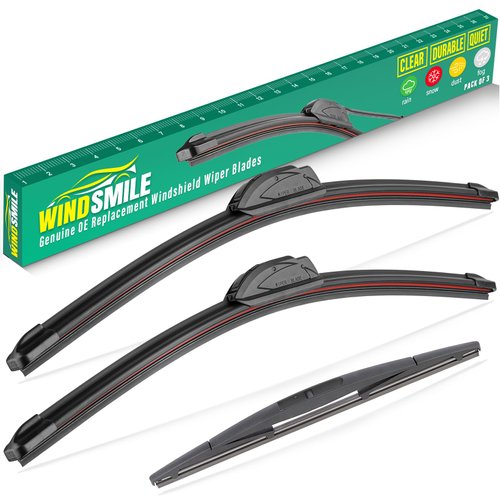 26" 16" 14" Windshield Wiper Blades Replacement for Honda CRV CR-V 2007 2008 2009 2010 2011 Premium All Weather Front Rear Wipers Set - OEM Quality (Pack of 3)
