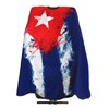 Cuba Cuban Art Flag Salon Barber Cape - Professional Hairdressing Waterproof Hair Cutting Cape With Adjustable Snap Closure-Haircut Apron For Hair Stylist And Home Use-55''X66''