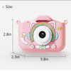 Kids Camera Toys: 9600W Pixel HD, Digital Video Camcorder Camera Toddler Girls Boys Aged 3-8 Children's Christmas Birthday Gift with 64G SD Card Included