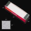 2600 Pcs Lint Free Nail Wipes for Gel Nail Disposable Nail Polish Remover Wipes Cotton Pads White, 8 Pack