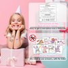 Partywind 408 Styles Temporary Tattoos for Kids Girls, Individually Wrapped Cut Tattoos for Girls Party Supplies Decorations, Goodie Bag Stuffers Prizes Games for Children