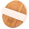 H&S Round Body Brush for Skin Exfoliating - 2 Pcs - Cellulite Shower Skin Brushes for Wet and Dry Brushing - Shower Scrubber for Skin Cellulite with Natural Bristle