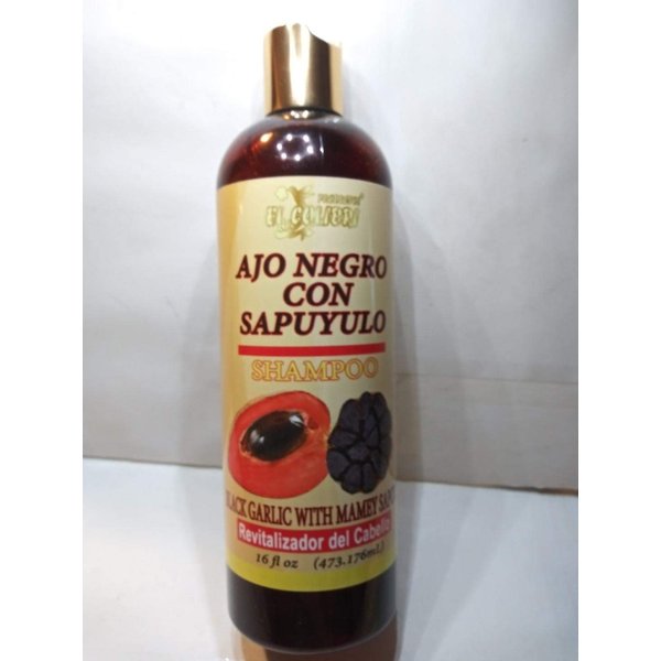 Black Garlic & Mamey Revitalizer Shampoo/Ajo Negro Con Sapuyulo