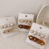 9 PCS Hair Accessories Set Elegant Fairy Hair Clip Barrettes for Women and Girls Vintage Pearls Hair Jewels Newly Designed Hair Tie