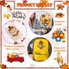 Thanksgiving Stickers for Kids 40 Sheets Make a Turkey Face Stickers Thanksgiving Party Games Favors Supplies Turkey Games Crafts Stickers Autumn Fall Stickers Thanksgiving Decorations Teacher Reward