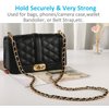 UTreers Purse Chain Strap Crossbody Bag Chains Strap Handbag Chain Replacement Leather Chain Straps 47.2"