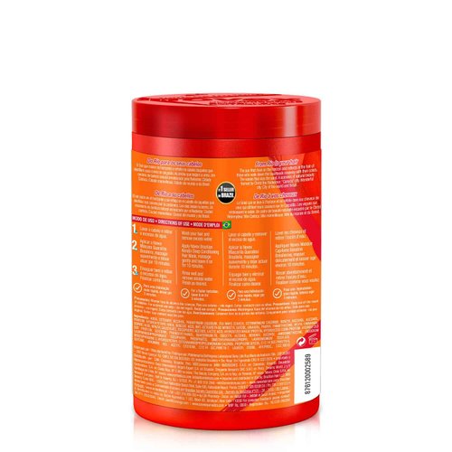 NOVEX Brazilian Keratin Hair Mask, 14 Oz - Reconstructive Keratin, Frizz control & Damage Repair