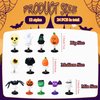 Dshengoo 24 PCS Halloween Jumping Popper Toys,Spring Launchers Party Favors Supplies for Kids,Pinata,Goodie Bags,Classroom Prizes,12 Styles