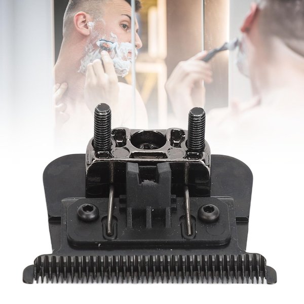 Clipper Head, Hair Clipper Replacement Head, Replaceable Waterproof Hair Cutter Head, Accessories for Clipper,Cutter Head Replacement, for Home and Barber Shop (BLACK)