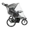 Nuby Rain Weather Shield for Jogging Stroller, Clear Stroller Cover with Storage Pocket, Only Fits Most Jogging Strollers