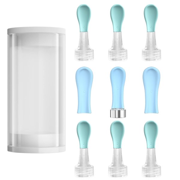 BEBIRD Original R3 & New R1 Ear Wax Removal Replacement Accessories Set, Ear Spoons Earpick Compatible with T15/X3/D3 Pro - 9 Pieces
