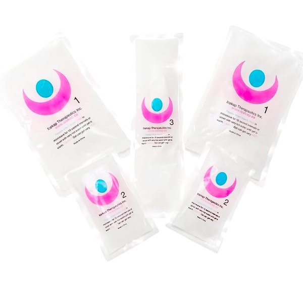 5 Extra Therapy Grade Gel Packs for Icekap Migraine Cold Cap