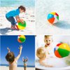 WEILAIDI 12" Beach Balls,12 Pack Inflatable Beach Balls for Kids,Beach Toys for Kids,Pool Balls Pool Toys Birthday Party Supplies Favors Luau Decorations,Beach Balls Bulk Summer Water Games