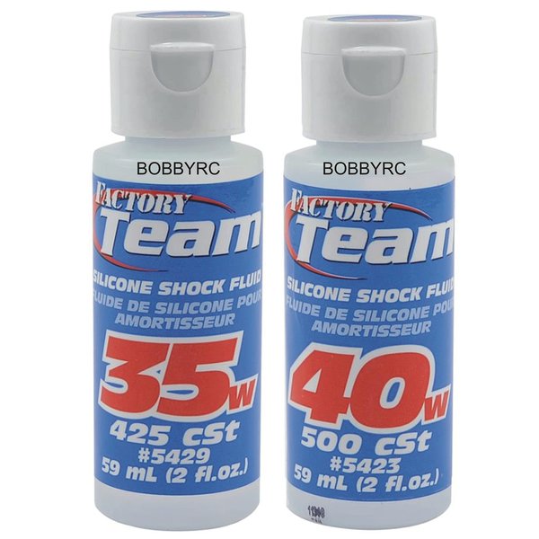 COMBO Team Associated Factory Team Shock Oil 40 wt 35 WT 5423 5429 LOSI ARRMA INCLUDES CHICAGOLAND RC COUPON