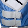 Harrison Howard CareMaster Pro Luminous Horse Fly Mask Standard with Ears UV Protection for Horse Royal Blue Full Size