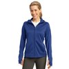 SPORT-TEK Women's Fleece Full Zip Hooded Jacket 4XL True Royal