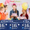 41PCS 16th Birthday Decorations for Boys Navy Blue Silver 16 Years Old Birthday Decorations Sweet 16 Plates Napkins Tablecloth for Boys Girls 16th Birthday Party Supplies