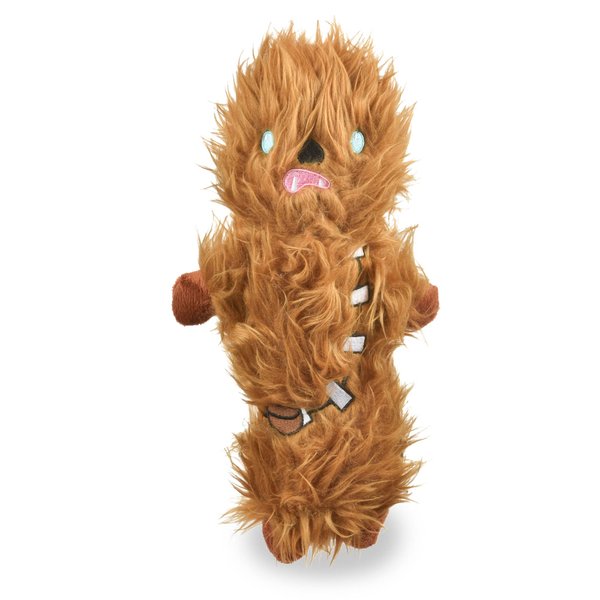 Star Wars 9" Chewbacca Bobo Plush Squeaker Toy | 9” Chewbacca Plush Squeaker Bobo Pet Toy | Pet Toy for Dogs Chewie Stuffed Animal 9 inch | Squeaky Dog Chew Toy
