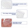Plastic Hair Side Comb, 20 Pcs Clear Teeth Hair Combs Small Side Comb Thin Fine Hair Pins Mini Barrettes Transparent Headpiece French Twist Bun Accessories for Women Bridal Wedding Veil Decorative
