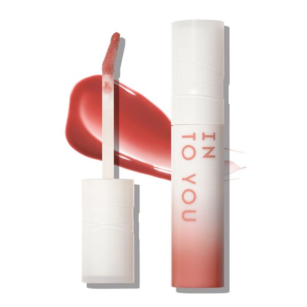 INTO YOU Lip Gloss Coco Liquid Moisturizing Lipstick Long Lasting Lip Stick Lip Stain Makeup Glitter Shine Non-sticky Lipstick for Women (CC04)