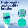 Brushmo Genuine Compact Replacement Toothbrush Heads Compatible with Philips Sonicare HX6023, 8 Pack
