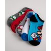 Mario Boys 5 Pack No Show Socks