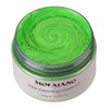 NYKKOLA Unisex Hair Wax Color Dye Styling Cream Mud, Natural Hairstyle Pomade, Washable Temporary,Party Cosplay (Green)
