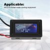 Pointer Display Thermometer with Probe, PC G1/4 Thread Water Cooling System Temperature Meter for Computer Laptop