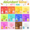 Butter Slime Kit - 12 PCS Color Slime Toy Stress Relief Fidget Toys Slime Party Favors with 12 Bags Accessories, Slime Kit for Girls Boys