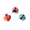 Fringe Studio Plush Dog Toy, Buggy for You, Small 3 Piece Set, Pet Shop Collection (662028)