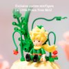 PANTASY Le Petit Prince Rose Flower Building Bricks Set, The Little Prince Only Rose Creative Construction Kit, Rose Bouquet Flower Garden Gift for Adults and Kids