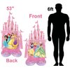 Princess Birthday Party Supplies Airloonz Castle and 8 Princesses Balloon Bouquet Decorations