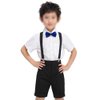  Glittermall  Solid Color Adjustable Boys Kids Bow Tie Collection - 20 Mixed Color/20pcs