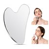 Gua Sha Facial Tools Stainless Steel: Gua Sha Massage Tool for Face as a Nice Face Massager or Skin Care Tool Gift with Travel Pouch