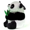 YOHAKI Cute Panda Plush Keychain 5" Kawaii Stuffed Animal Keychain Panda Bear Stuff Animals Toys for Teens Kids Boys Girls Panda Party Decorations Backpack Pendants