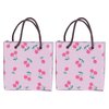JTLB 2pcs Miniature 1:12 Dollhouse Paper Shopping Bags, Innovative Simulation Collectible Accessories for Dollhouse (J)