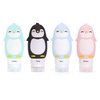 Kanga Care Travel Buddiez Penguin 3oz Refillable Silicone Leak Proof Toiletry Bottle 4 Pack set for Shampoo Conditioner Lotion Face Body Wash - Penguin Family (4 pack) Multicolored