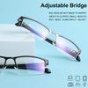 Pumier Blue-Light-Glasses-Men-Woman-Computer-Gaming Blue Light Blocking Glasses for Anti Glare Eyestrain