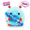 Snackles (Mentos) Hippo Super Sized 14 inch Plush by ZURU, Ultra Soft Plush, Collectible Plush with Real Licensed Brands, Stuffed Animal