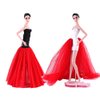 QUEBAN Doll Clothes Dress Handmade Evening Party Fashion Skirt Wears Gown Exclusive Dress Outfit for 11.5 Inch Girl Dolls,Gift for Kids 3 to 8 Years Old