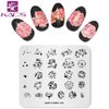 KADS Nail Art Stamp Plate Overprint Butterfly Flower Leaves Series Nail stamping plate Template Image Plate Nail Art DIY Decoration Tool