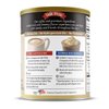 Caffe D'Vita White Chocolate Cappuccino Mix - White Chocolate Powder, Gluten Free, No Cholesterol, No Hydrogenated Oils, No Trans Fat, 99% Caffeine Free, Instant Cappuccino Mix - 1 Lb Can
