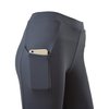 Private Island Women UPF 50+ Side Pockets Long Leggings Pants Swim Beach Swimsuit Rash Guard Bathing Bottom (XS, Grey-RLLP)