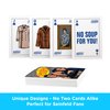 AQUARIUS Seinfeld Playing Cards - Seinfeld Icons Themed Deck of Cards for Your Favorite Card Games - Officially Licensed Seinfeld Merchandise & Collectibles
