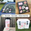 Desert Cactus Delta Zeta Sticker Decal Laptop Water Bottle Car (Cute Sheet)