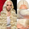 Sharimo 30 Inch 613 Lace Front Wig Human Hair Blonde Wigs Human Hair 613 13x6 Lace Front Wig Human Hair for Women 200% Density 613 Body Wave HD Lace Frontal Wig Glueless Wigs Human Hair Pre Plucked