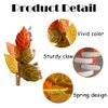 Maple Leaf Hair Claw Clips for Women Fall Leaf Hair Clips Thanksgiving Day Hair Accessories Non Slip Hair Clamp Glossy Hair Barrettes Orange Hairpin for Long Thick Thin Hair