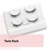 Eylure Pre-Glued Light & Wispy False Eyelashes, Accents No. 003, Twin Pack